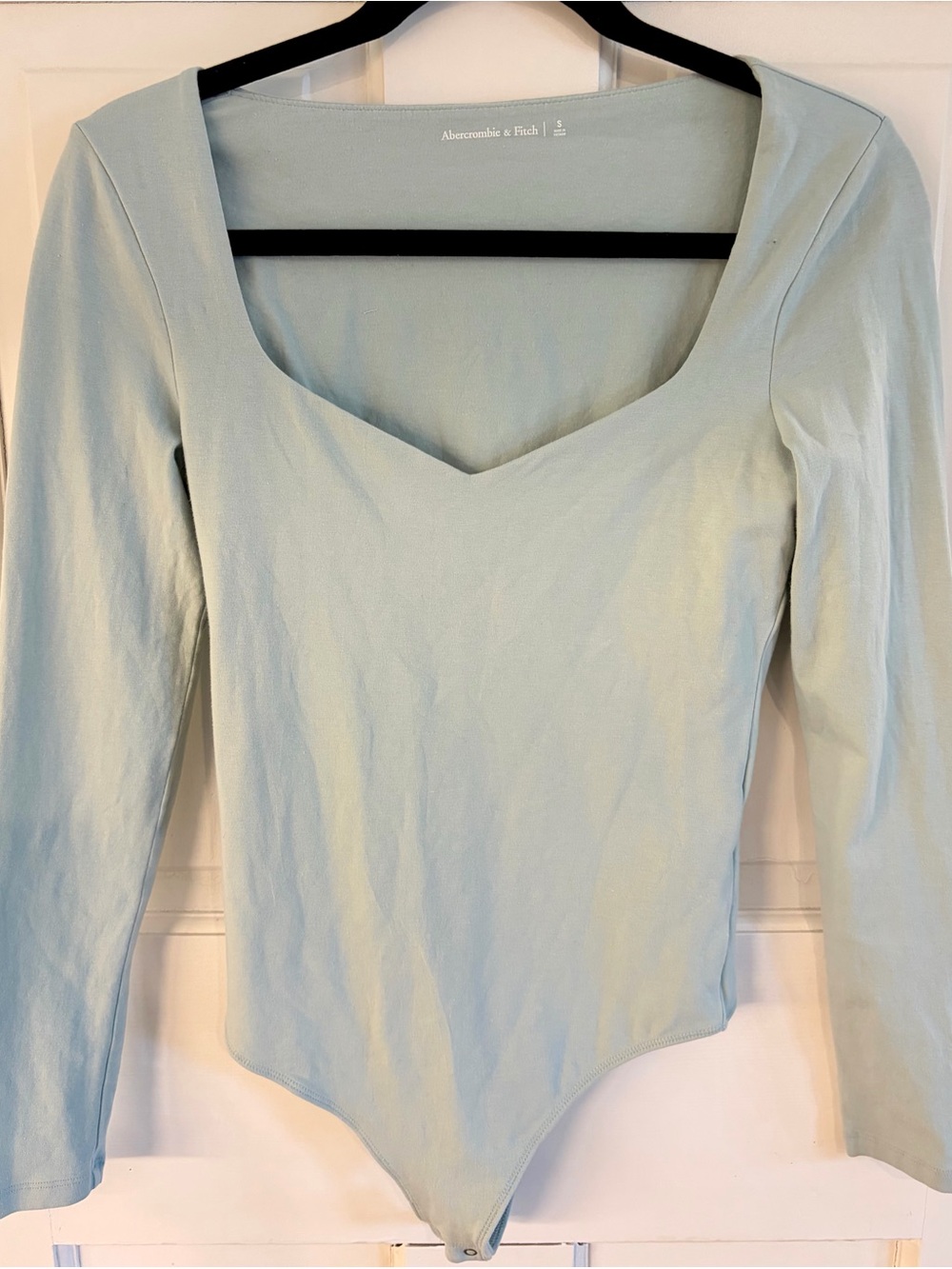 Abercrombie & Fitch Pale blue Bodysuit SMALL